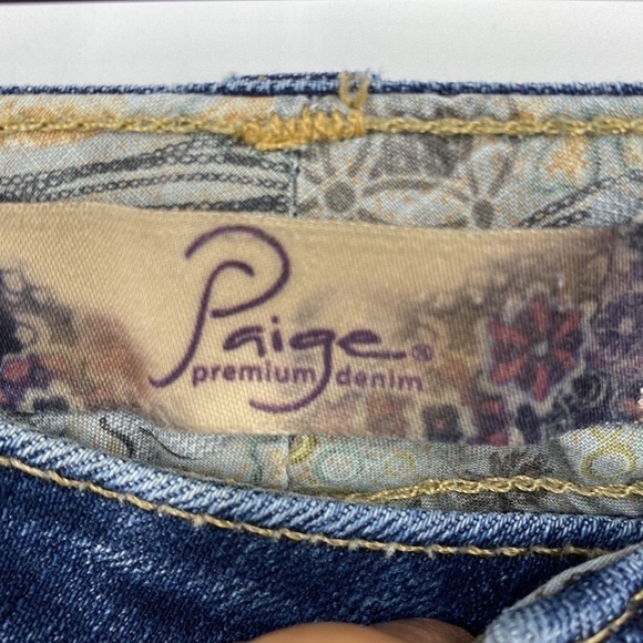 Anthropologie PAIGE Premium Denim Laurel Canyon Fit&Flare Jeans - Picture 8 of 10